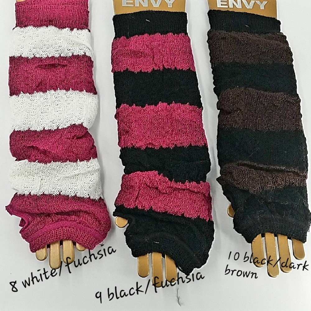 NWT Envy Knit Arm Warmers Colors/Designs One size - Picture 5 of 8